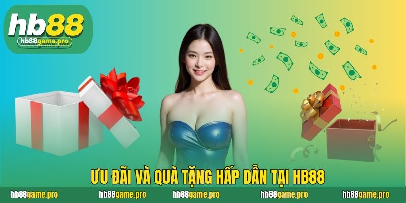 HB88 40 Ưu đãi và quà tặng hấp dẫn tại HB88